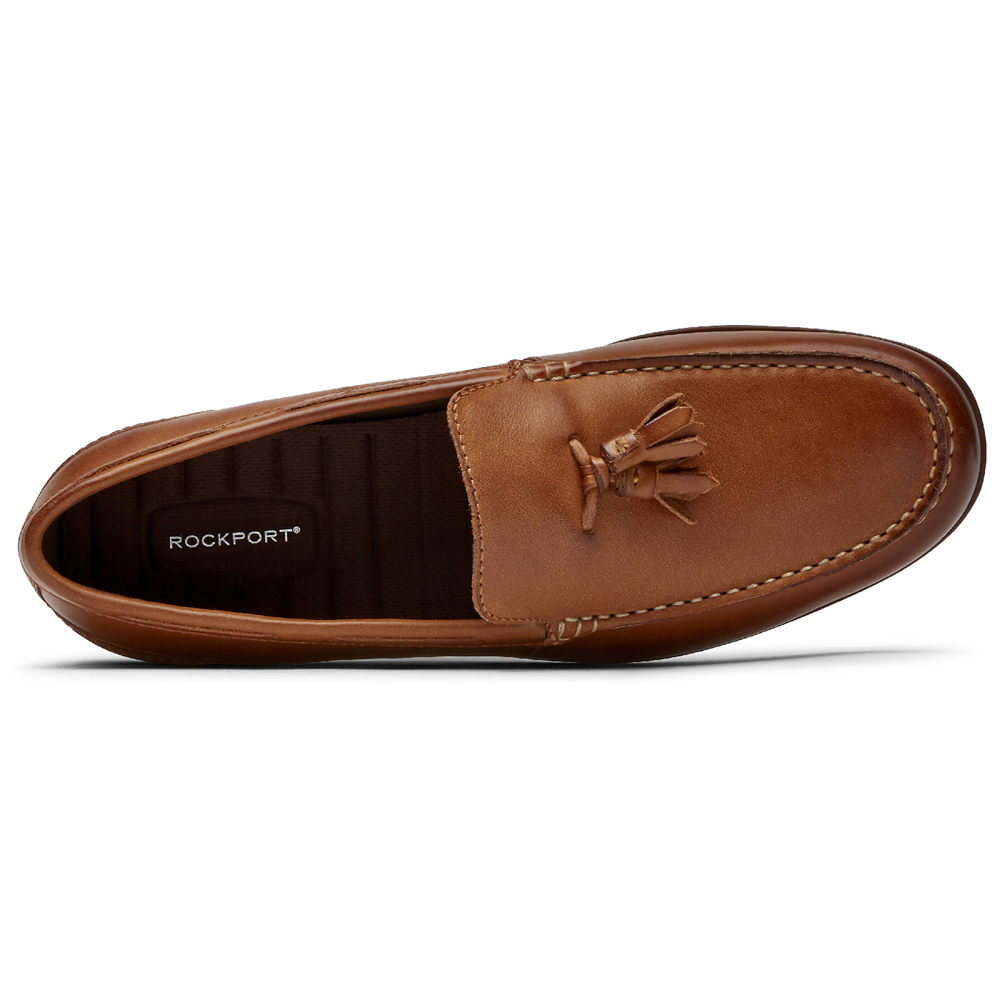 Rockport Mens Malcom Tassel - Loafers Brown - HBL387506